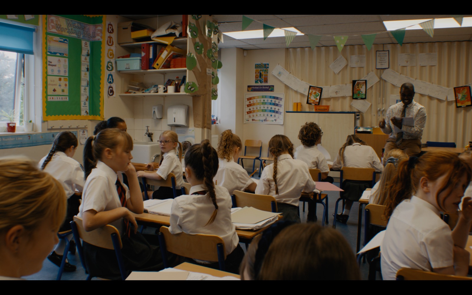 Film still — school class